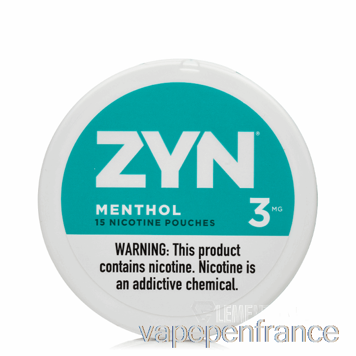Sachets De Nicotine Zyn - Stylo Vape Menthol 3mg